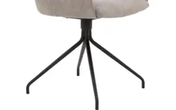 Goossens eetkamerstoel hera grijs stof - 8193224-02