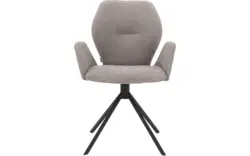 Goossens eetkamerstoel hera grijs stof - 8193225-03