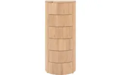 Goossens excellent ladekast denzo wit eiken - 8193292-02