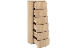 Goossens excellent ladekast denzo wit eiken - 8193292-02
