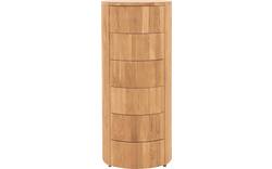 Goossens excellent ladekast denzo blank eiken - 8193295-02