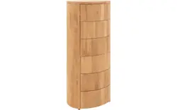 Goossens excellent ladekast denzo blank eiken - 8193295-02