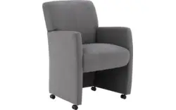 Goossens eetkamerstoel alex grijs stof - 8193367-02