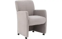 Goossens eetkamerstoel alex grijs stof - 8193368-02
