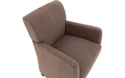 Goossens eetkamerstoel alex grijs stof - 8193369-02