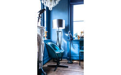 Goossens excellent vloerlamp rome zwart metaal - 8193957-03