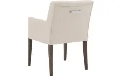 Goossens eetkamerstoel pearl wit stof - 8193980-02