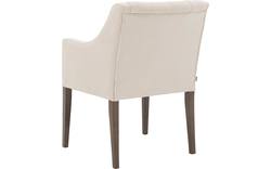 Goossens eetkamerstoel pearl wit stof - 8193981-02