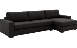 Goossens loungebank lucca grijs stof - 8193996-462-01