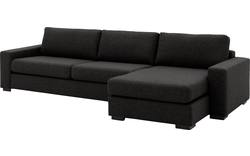 Goossens loungebank lucca grijs stof - 8193996-462-01