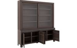 Goossens buffetkast clear donker bruin eiken - 8194065-01