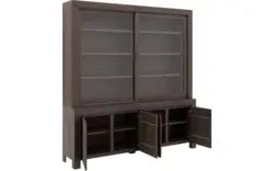 Goossens buffetkast clear donker bruin eiken - 8194065-01