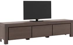 Goossens tv meubel clear donker bruin eiken - 8194068-01