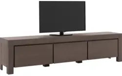 Goossens tv meubel clear donker bruin eiken - 8194068-01