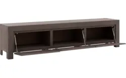 Goossens tv meubel clear donker bruin eiken - 8194068-01