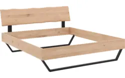 Goossens bedframe slade onbewerkt eiken - 8194072-01