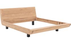 Goossens excellent bedframe denzo wit eiken - 8194076-04