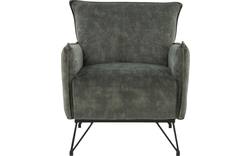 Goossens basic fauteuil lygo groen stof - 8194142-02