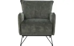 Goossens basic fauteuil lygo groen stof - 8194142-02