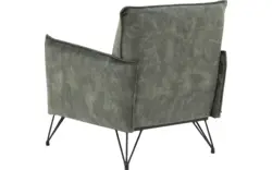 Goossens basic fauteuil lygo groen stof - 8194142-02