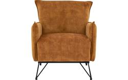 Goossens basic fauteuil lygo geel stof - 8194143-02