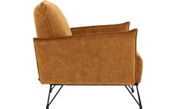 Goossens basic fauteuil lygo geel stof - 8194143-02