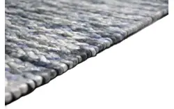 Goossens eco vloerkleed rif blauw wol - 8194362-01