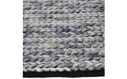 Goossens eco vloerkleed rif blauw wol - 8194362-01
