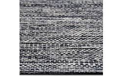 Goossens basic vloerkleed tealo zwart katoen - 8194390-01