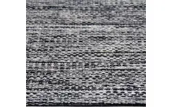 Goossens basic vloerkleed tealo zwart katoen - 8194390-01