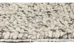 Goossens eco vloerkleed assisa wit wol - 8194394-01