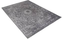 Goossens basic vloerkleed canto zwart katoen - 8194425-02