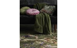 Essenza sprei quilt furry groen stof - 8195052-01