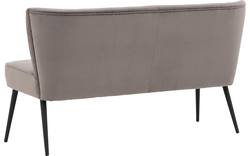 Goossens eetkamerbank rob grijs stof - 8195349-06