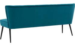Goossens eetkamerbank rob blauw stof - 8195354-03
