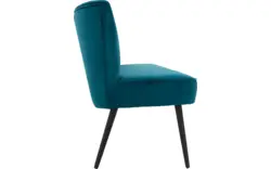 Goossens eetkamerbank rob blauw stof - 8195354-02