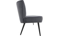 Goossens eetkamerbank rob blauw stof - 8195355-02