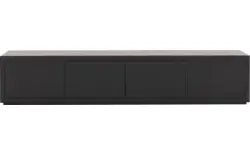 Goossens tv meubel barcelona zwart eiken - 8195387-01
