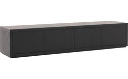 Goossens tv meubel barcelona zwart eiken - 8195387-01