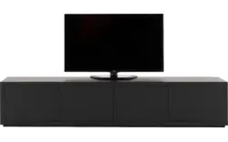 Goossens tv meubel barcelona zwart eiken - 8195387-01