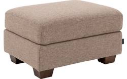 Goossens hocker n joy divana bruin stof - 8195432-02