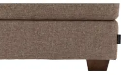 Goossens hocker n joy divana bruin stof - 8195432-01