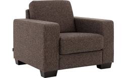 Goossens fauteuil n joy divana bruin stof - 8195434-02