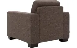 Goossens fauteuil n joy divana bruin stof - 8195434-02