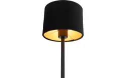 Goossens basic vloerlamp helix zwart metaal - 8195526-01