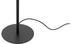 Goossens basic vloerlamp helix zwart metaal - 8195526-01