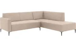 Goossens hoekbank key west beige micro leer - 8195954-403-01