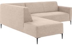 Goossens hoekbank key west beige micro leer - 8195954-403-gespiegeld-01