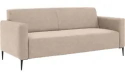Goossens zitbank key west beige micro leer - 8195956-403-01
