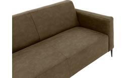 Goossens zitbank key west groen micro leer - 8195957-393-01
